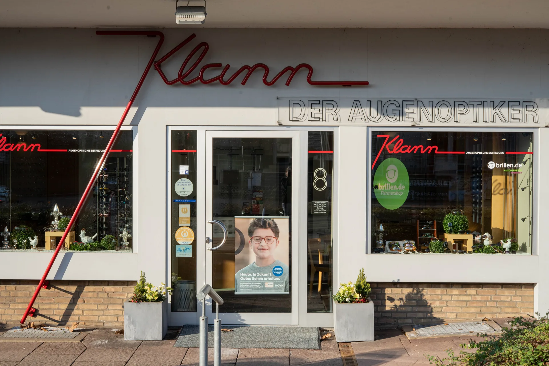 Ladengeschäft Klann der Augenoptiker in Bremen