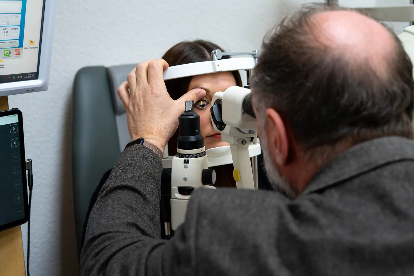 Optometrische Untersuchung zum Myopiemanagement in Bremen